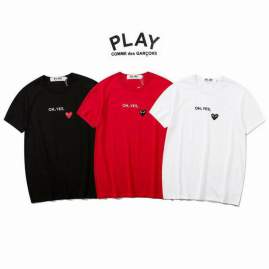 Picture of Comme des Garcons Play T Shirts Short _SKUPlayS-XXLsdt218716963